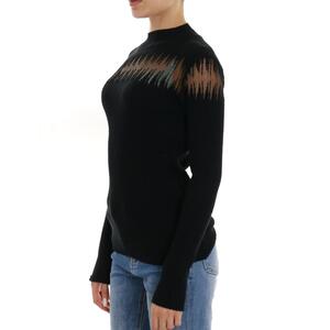 MAGLIA INSERTO MOLLY BRACKEN NERO